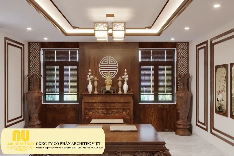 Mẫu nhà ngang 8m dài 12m