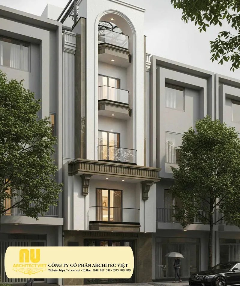 Mẫu nhà ống ngang 4m