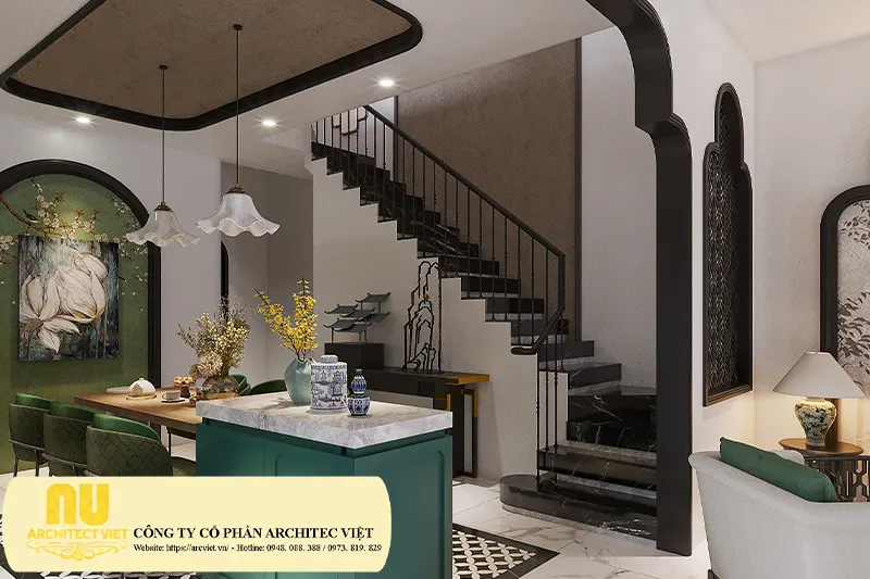 Nhà ngang 6m dài 10m