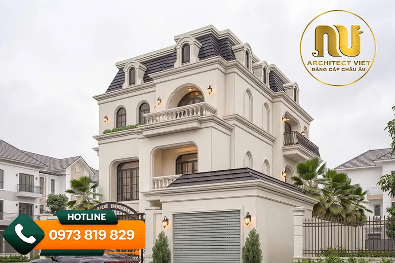 Thiết kế nhà mặt tiền 15m sâu 10m