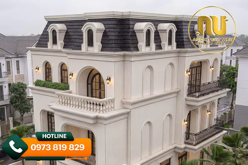 Thiết kế nhà mặt tiền 15m sâu 10m