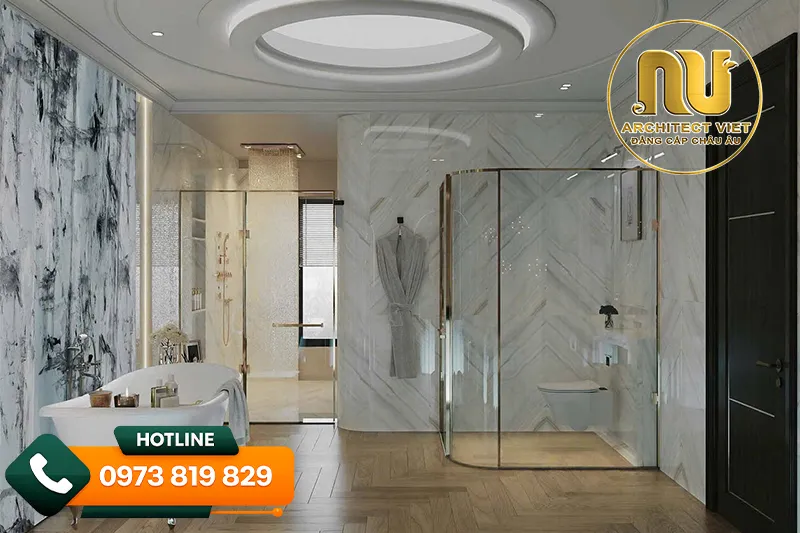 Thiết kế nhà mặt tiền 15m sâu 10m