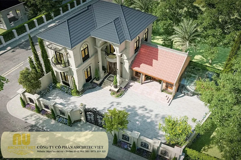 Biệt thự kết hợp nhà thờ