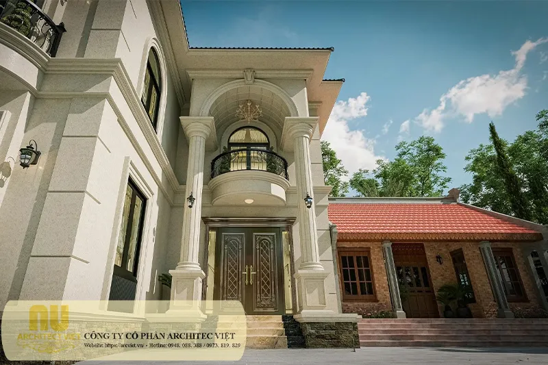 Biệt thự kết hợp nhà thờ