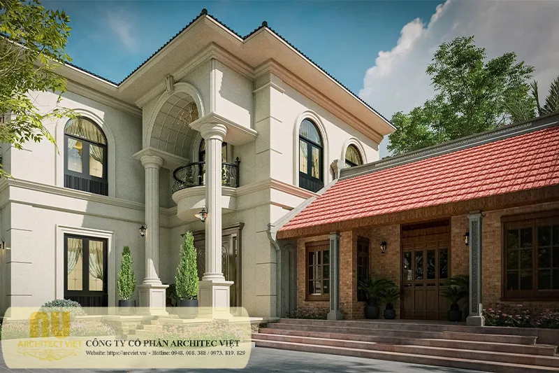 Biệt thự kết hợp nhà thờ