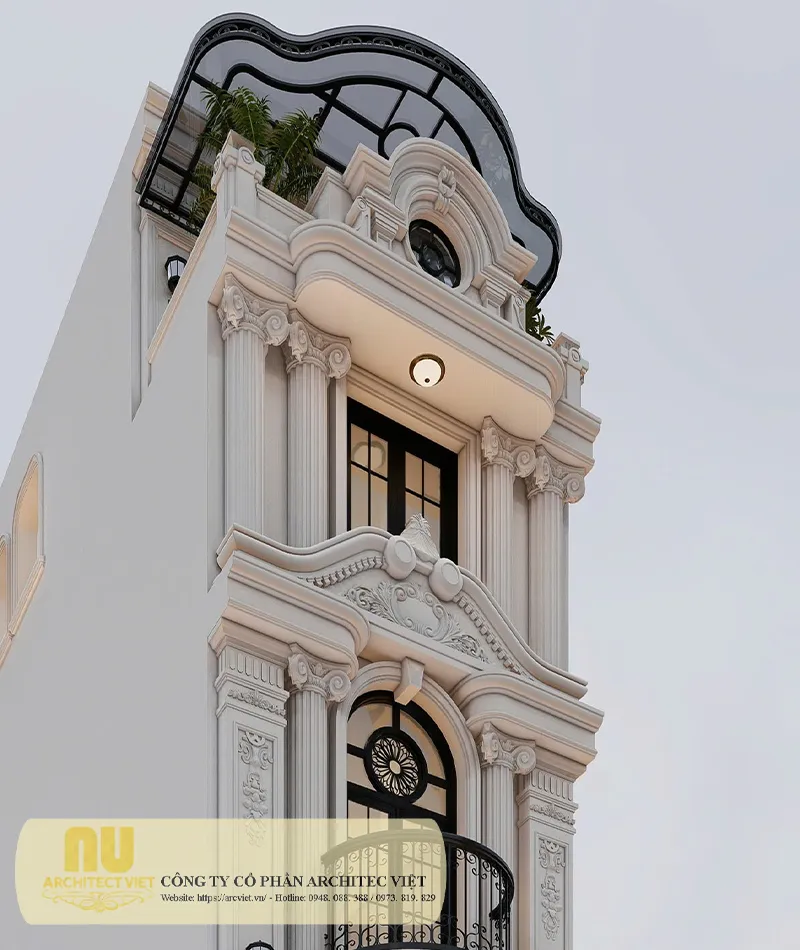 Mặt tiền nhà ống 3m 6 tầng