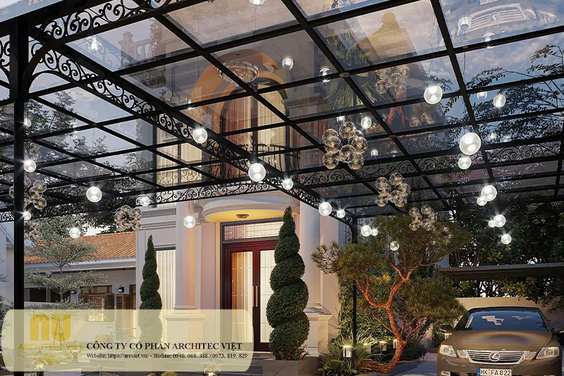 Mẫu biệt thự ngang 6m