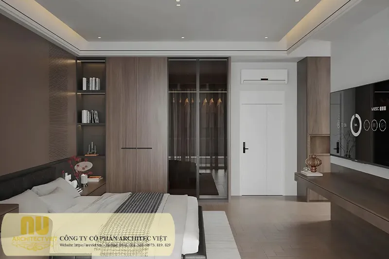 Mẫu nhà phố mặt tiền 8m 2 tầng