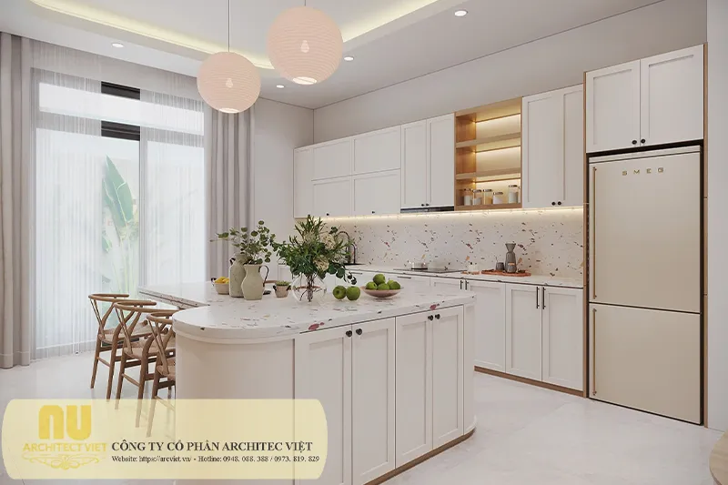 Nhà mặt tiền 10m hiện đại