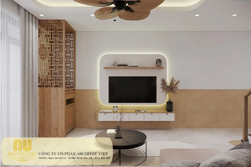 Nhà mặt tiền 10m hiện đại