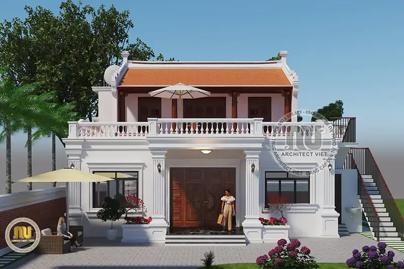 Nhà từ đường 2 tầng