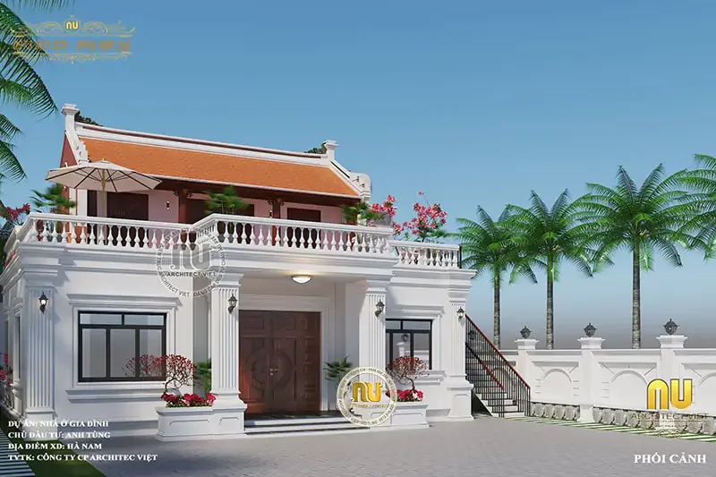 Nhà từ đường 2 tầng