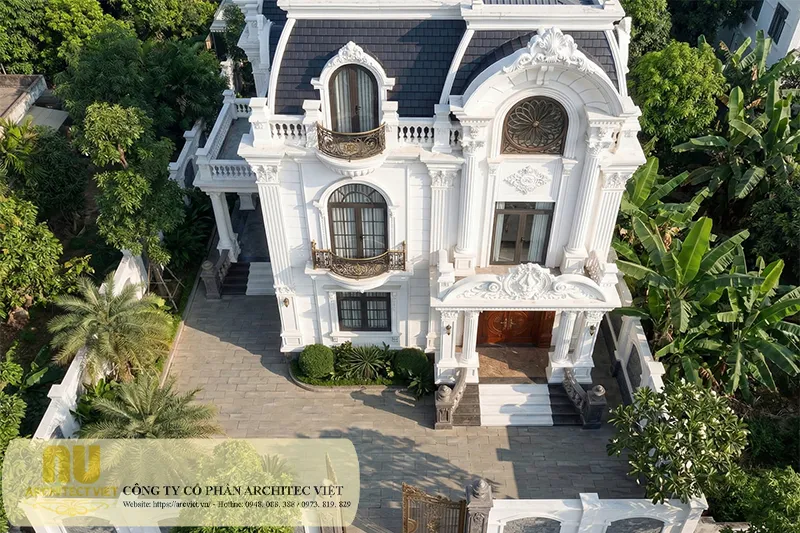 Biệt thự pháp ngang 9m