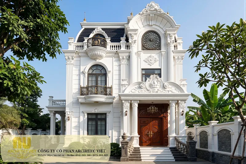 Biệt thự pháp ngang 9m
