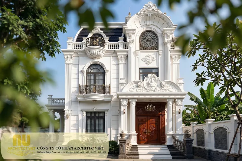 Biệt thự pháp ngang 9m