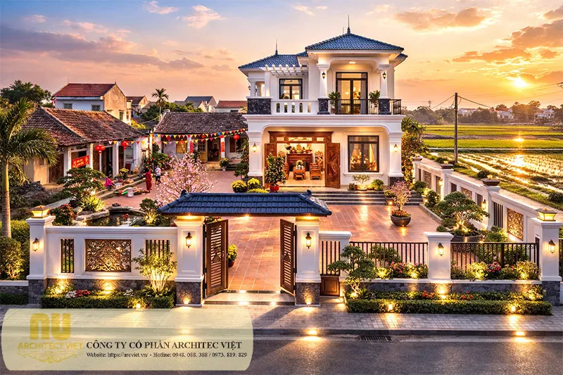 Mẫu biệt thự 3 tỷ