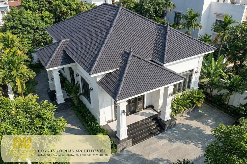 Mẫu nhà 1 tầng 9x10m