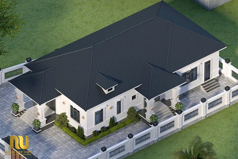 Mẫu nhà 1 tầng mặt tiền 11m