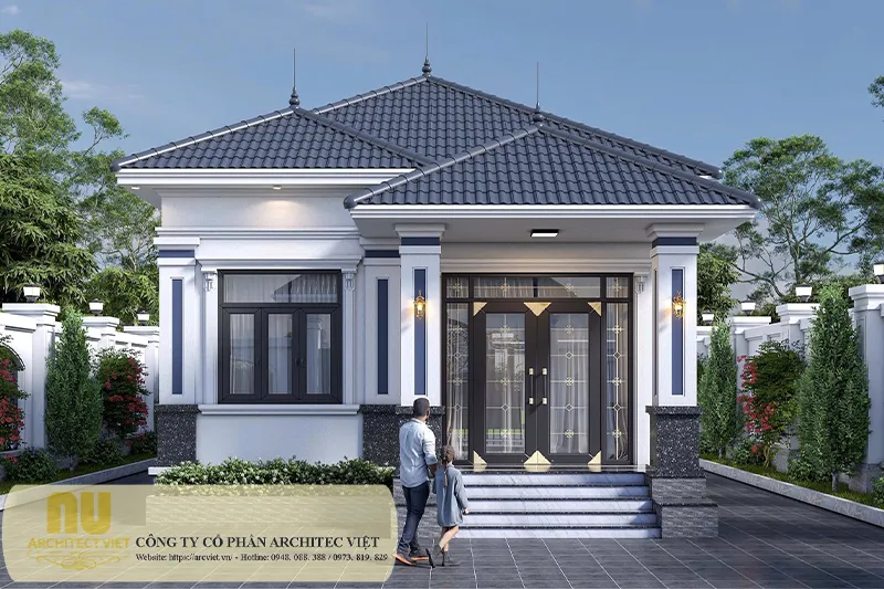 Nhà 3 phòng ngủ ngang 9m