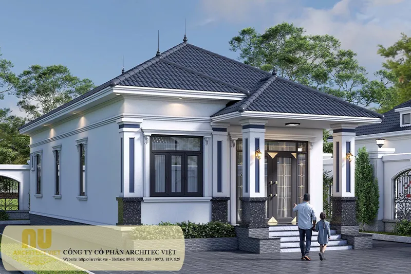 Nhà 3 phòng ngủ ngang 9m