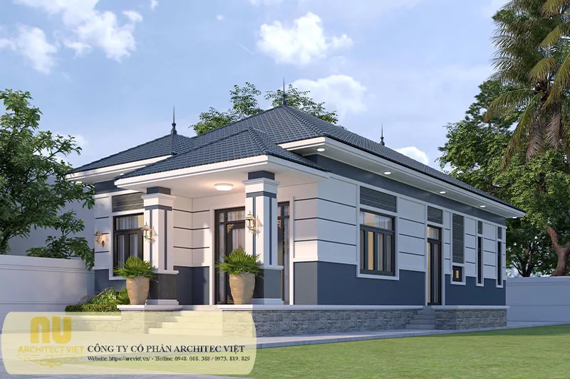 Nhà 8x12m 3 phòng ngủ