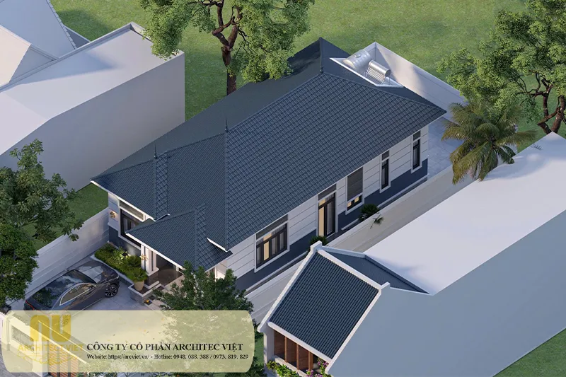 Nhà 8x12m 3 phòng ngủ