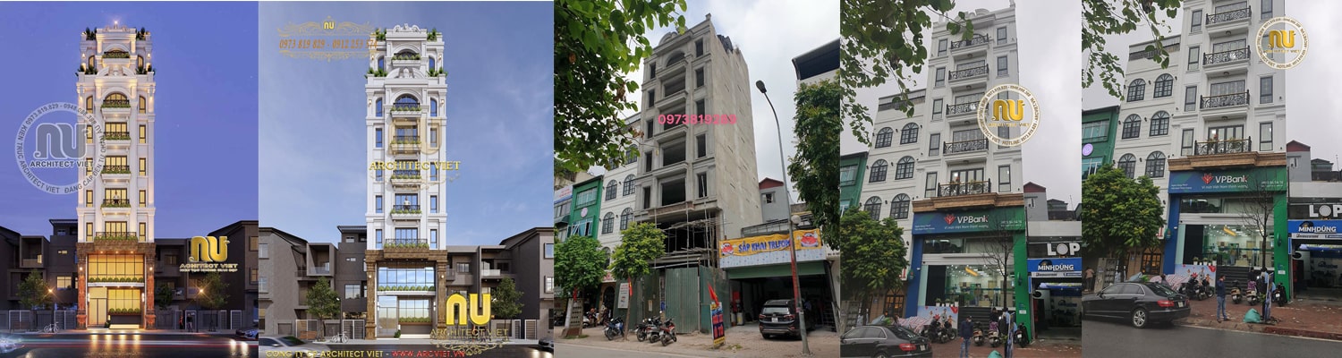 Thiết kế thi công nhà phố kết hợp kinh doanh tại Kim Đồng, Giáp Bát