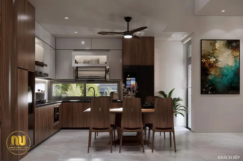 Nhà mái thái 2 tầng mặt tiền 6m