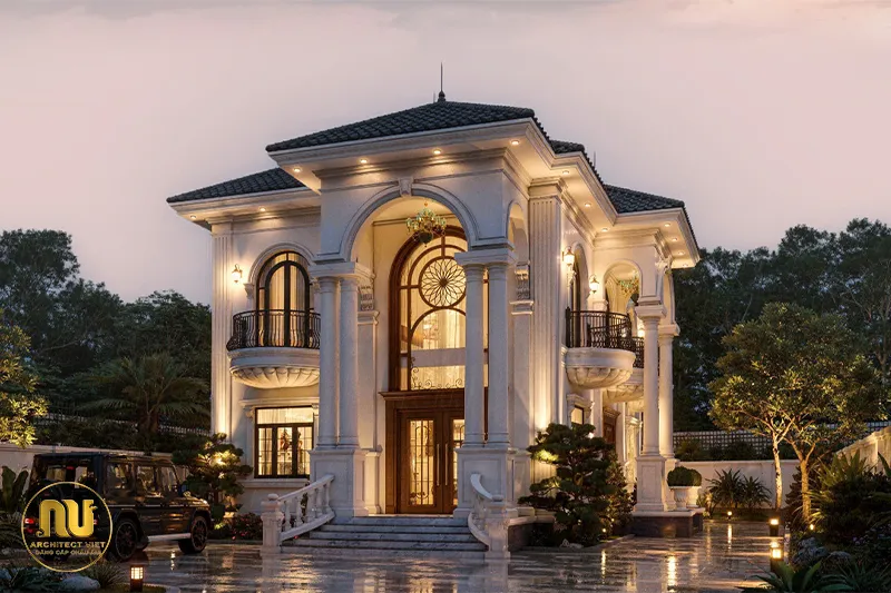 Nhà mặt tiền 8m 2 tầng mái nhật