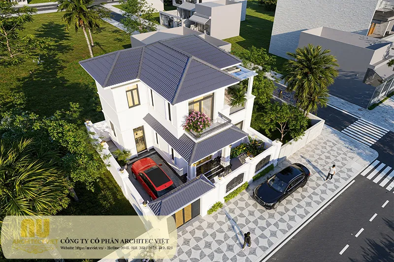 Nhà mặt tiền 9m 2 tầng