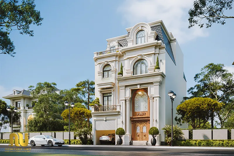 Biệt thự Pháp mặt tiền 10m