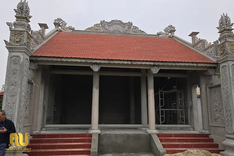 Mẫu nhà thờ họ bằng bê tông