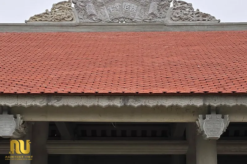 Mẫu nhà thờ họ bằng bê tông