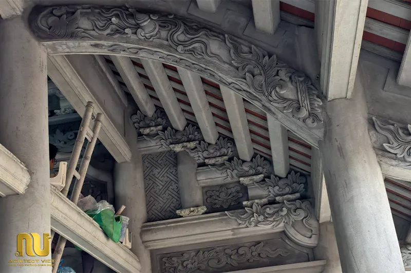 Mẫu nhà thờ họ bằng bê tông