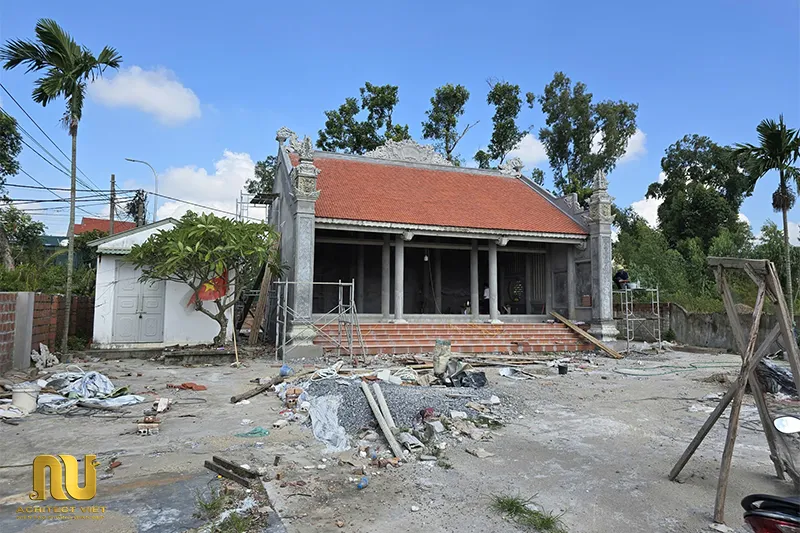 Mẫu nhà thờ họ giả gỗ