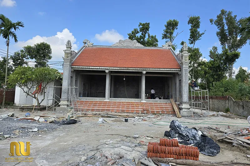 Mẫu nhà thờ họ giả gỗ