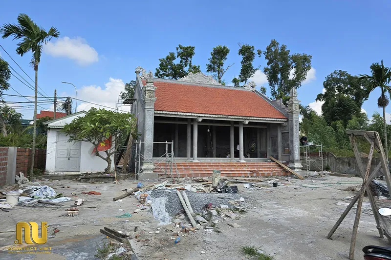 Mẫu nhà thờ họ giả gỗ