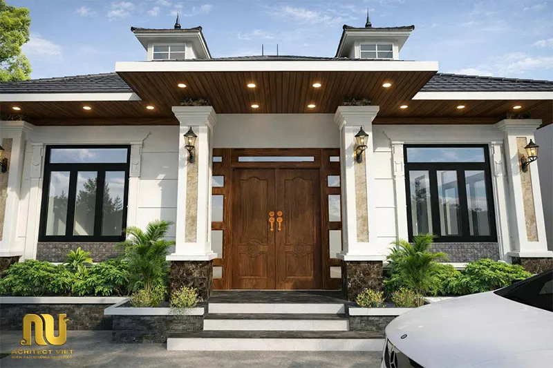 Nhà mái nhật 1 tầng mặt tiền 12m