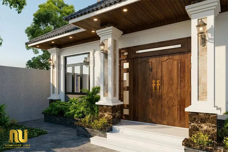 Nhà mái nhật 1 tầng mặt tiền 12m
