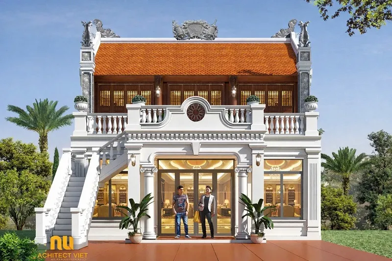 Nhà thờ 3 gian trên tầng thượng
