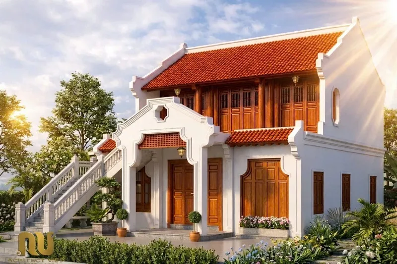 Nhà thờ 3 gian trên tầng thượng