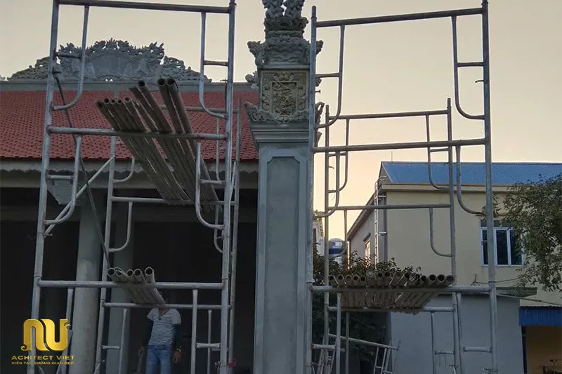 Nhà thờ bê tông giả gỗ