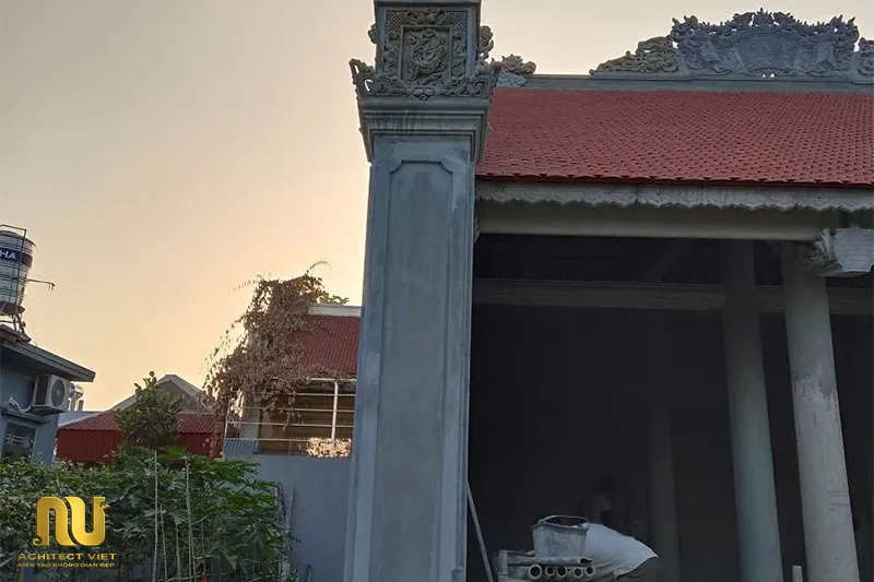 Nhà thờ bê tông giả gỗ