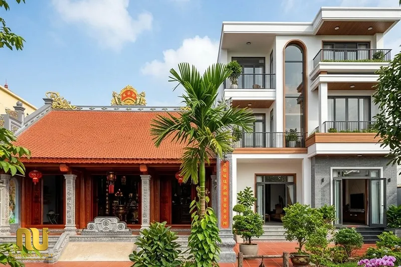 Nhà thờ kết hợp nhà ở hiện đại