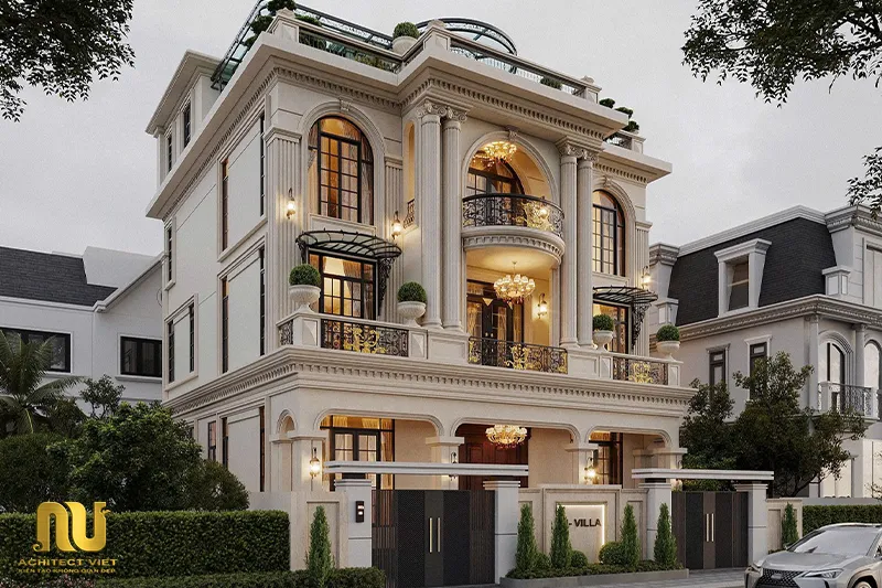 Biệt thự mặt tiền 15m