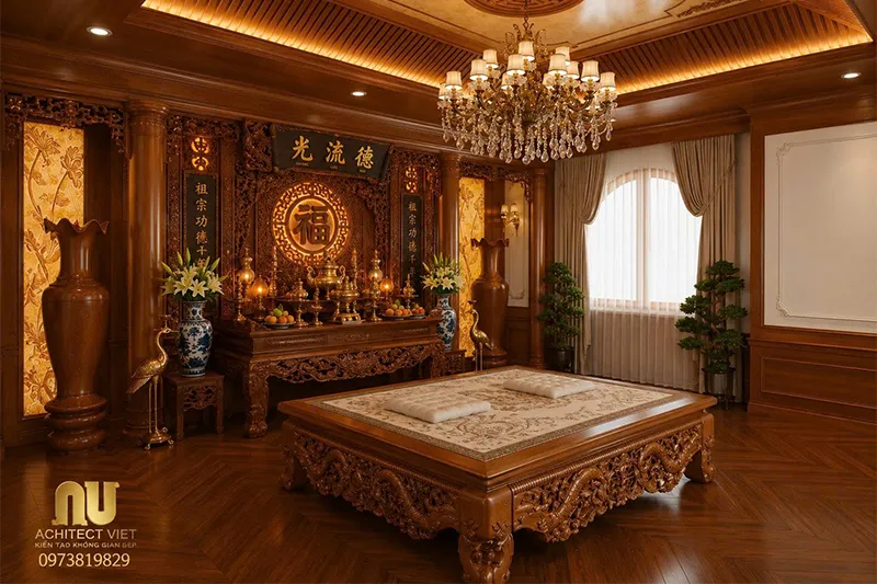Mẫu biệt thự 3 tầng tân cổ điển