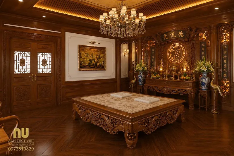 Mẫu biệt thự 3 tầng tân cổ điển