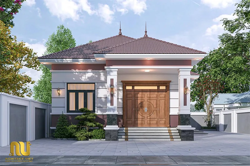 Mẫu nhà mái nhật 850 triệu