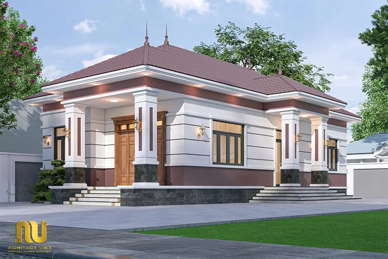 Mẫu nhà mái nhật 850 triệu