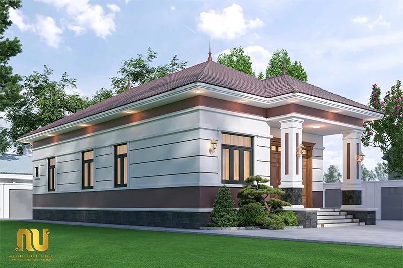 Mẫu nhà mái nhật 850 triệu